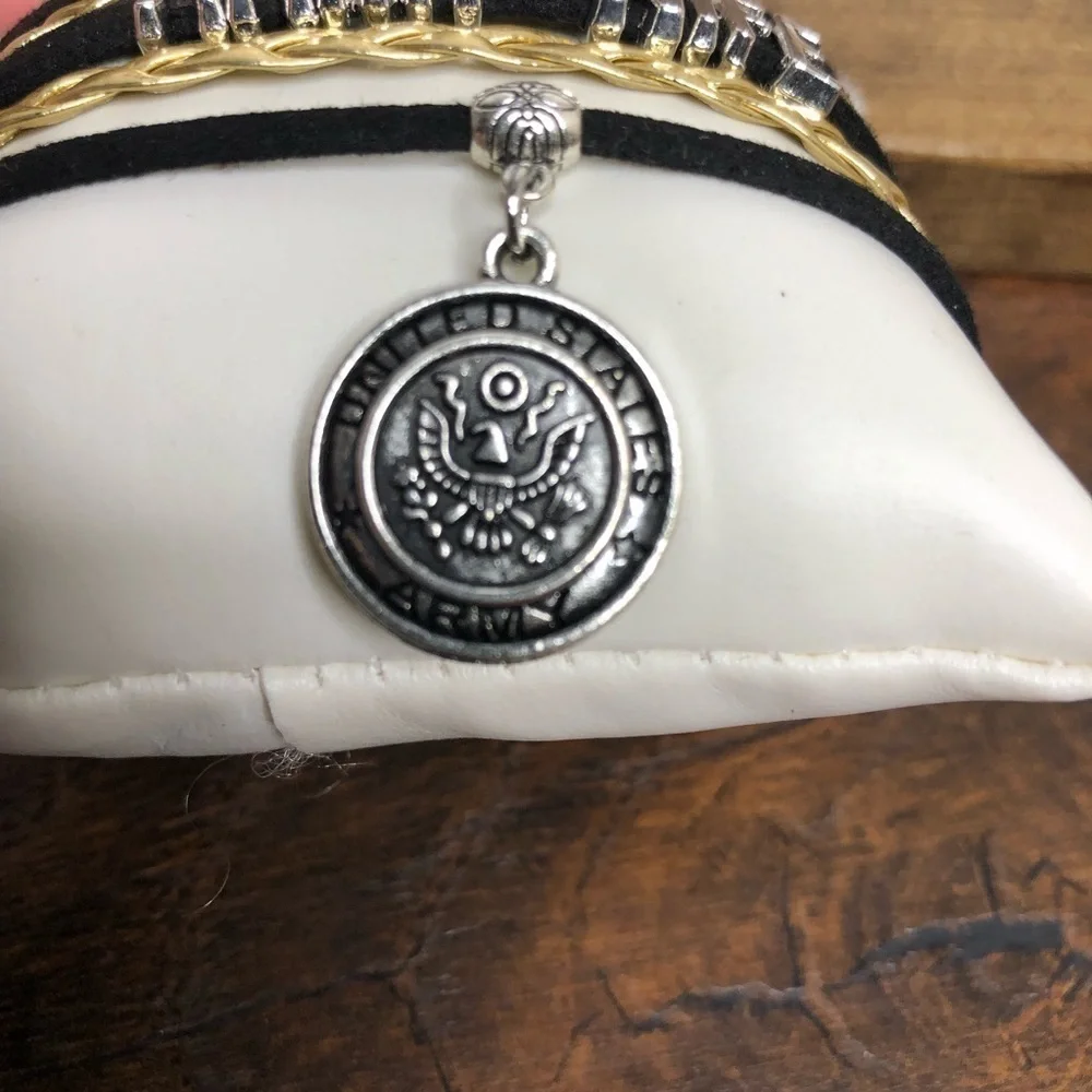 ARMY WIFE Infinity Cord Charm Bracelet‎